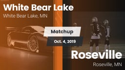 Matchup: White Bear Lake vs. Roseville  2019