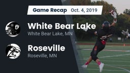 Recap: White Bear Lake  vs. Roseville  2019