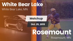 Matchup: White Bear Lake vs. Rosemount  2019
