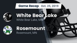 Recap: White Bear Lake  vs. Rosemount  2019