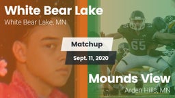 Matchup: White Bear Lake vs. Mounds View  2020