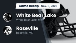 Recap: White Bear Lake  vs. Roseville  2020