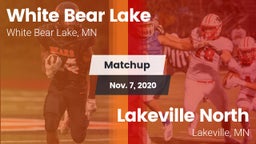 Matchup: White Bear Lake vs. Lakeville North  2020