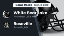 Recap: White Bear Lake  vs. Roseville  2022