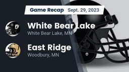 Recap: White Bear Lake  vs. East Ridge  2023