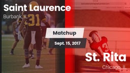 Matchup: Saint Laurence  vs. St. Rita  2017