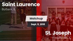 Matchup: Saint Laurence  vs. St. Joseph  2018