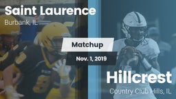 Matchup: Saint Laurence  vs. Hillcrest  2019