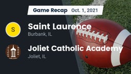 Recap: Saint Laurence  vs. Joliet Catholic Academy  2021