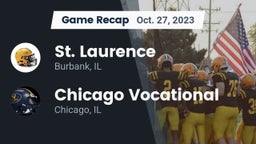 Recap: St. Laurence  vs. Chicago Vocational  2023
