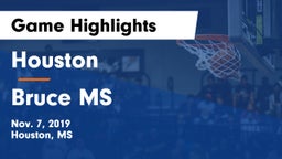 Houston  vs Bruce  MS Game Highlights - Nov. 7, 2019