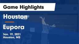 Houston  vs Eupora Game Highlights - Jan. 19, 2021