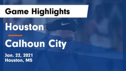 Houston  vs Calhoun City Game Highlights - Jan. 22, 2021