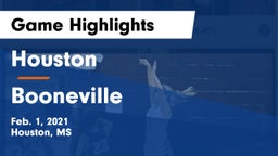 Houston  vs Booneville  Game Highlights - Feb. 1, 2021