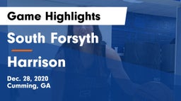 South Forsyth  vs Harrison  Game Highlights - Dec. 28, 2020