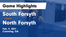 South Forsyth  vs North Forsyth  Game Highlights - Feb. 9, 2021