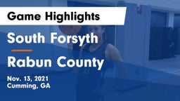 South Forsyth  vs Rabun County  Game Highlights - Nov. 13, 2021