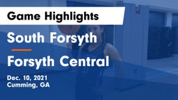 South Forsyth  vs Forsyth Central  Game Highlights - Dec. 10, 2021