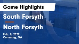 South Forsyth  vs North Forsyth  Game Highlights - Feb. 8, 2022