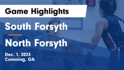 South Forsyth  vs North Forsyth  Game Highlights - Dec. 1, 2023