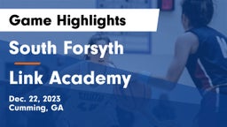South Forsyth  vs Link Academy Game Highlights - Dec. 22, 2023