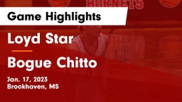 Loyd Star  vs Bogue Chitto  Game Highlights - Jan. 17, 2023