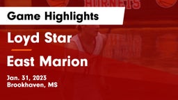 Loyd Star  vs East Marion  Game Highlights - Jan. 31, 2023