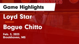 Loyd Star  vs Bogue Chitto  Game Highlights - Feb. 3, 2023