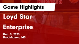 Loyd Star  vs Enterprise  Game Highlights - Dec. 5, 2023