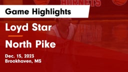 Loyd Star  vs North Pike  Game Highlights - Dec. 15, 2023
