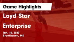 Loyd Star  vs Enterprise Game Highlights - Jan. 10, 2020