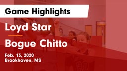 Loyd Star  vs Bogue Chitto  Game Highlights - Feb. 13, 2020