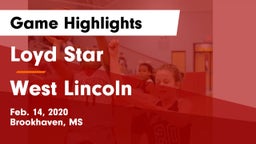 Loyd Star  vs West Lincoln Game Highlights - Feb. 14, 2020