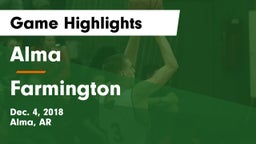 Alma  vs Farmington  Game Highlights - Dec. 4, 2018