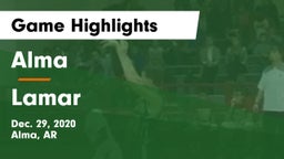 Alma  vs Lamar  Game Highlights - Dec. 29, 2020