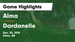 Alma  vs Dardanelle Game Highlights - Dec. 30, 2020