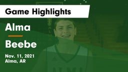 Alma  vs Beebe  Game Highlights - Nov. 11, 2021