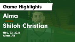Alma  vs Shiloh Christian  Game Highlights - Nov. 22, 2021