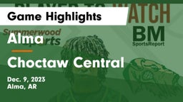 Alma  vs Choctaw Central  Game Highlights - Dec. 9, 2023