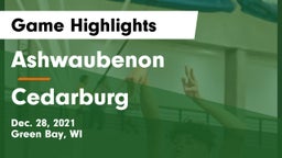 Ashwaubenon  vs Cedarburg  Game Highlights - Dec. 28, 2021