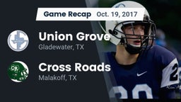 Recap: Union Grove  vs. Cross Roads  2017