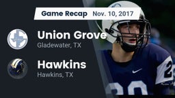 Recap: Union Grove  vs. Hawkins  2017
