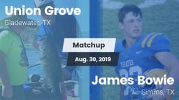 Matchup: Union Grove vs. James Bowie  2019