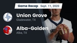 Recap: Union Grove  vs. Alba-Golden  2020