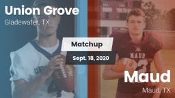 Matchup: Union Grove vs. Maud  2020