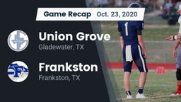 Recap: Union Grove  vs. Frankston  2020