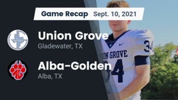 Recap: Union Grove  vs. Alba-Golden  2021