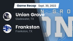 Recap: Union Grove  vs. Frankston  2022
