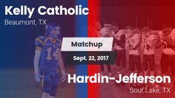Matchup: Kelly Catholic High vs. Hardin-Jefferson  2017