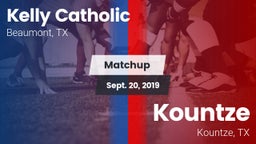 Matchup: Kelly Catholic High vs. Kountze  2019
